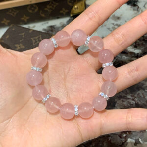 DOAVIS Madagascar Rose Quartz Bracelet