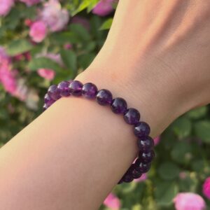 DOAVIS Deep Purple Amethyst Bracelet