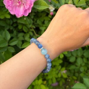 DOAVIS Kyanite Aquamarine Ocean Bracelet