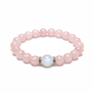 DOAVIS Rose Quartz Moonstone Harmony Bracelet